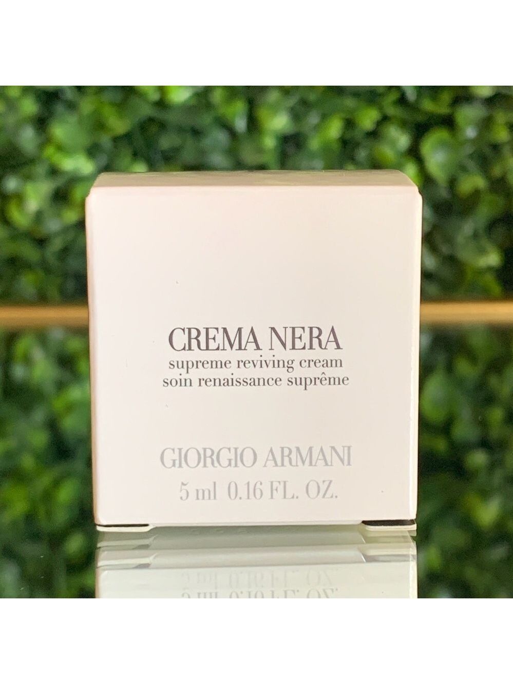Armani Crema Nera Supreme Reviving Cream | NEW | Travel Size 5mL | NWT BNIB